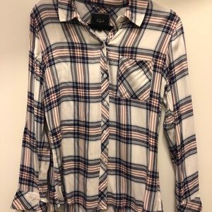 Rails plaid top